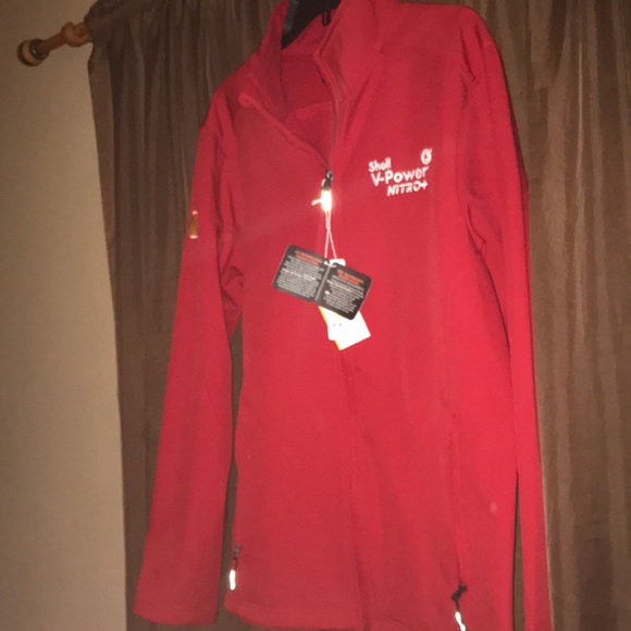 Core shell red jacket brand new size M, thermo - Picture 7 of 8